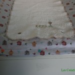 broderie Tapis à langer oiseaux